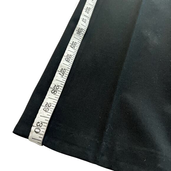 Ann Taylor Black Straight Leg Career Business Dress Trousers Pants size 2 - Picture 4 of 7
